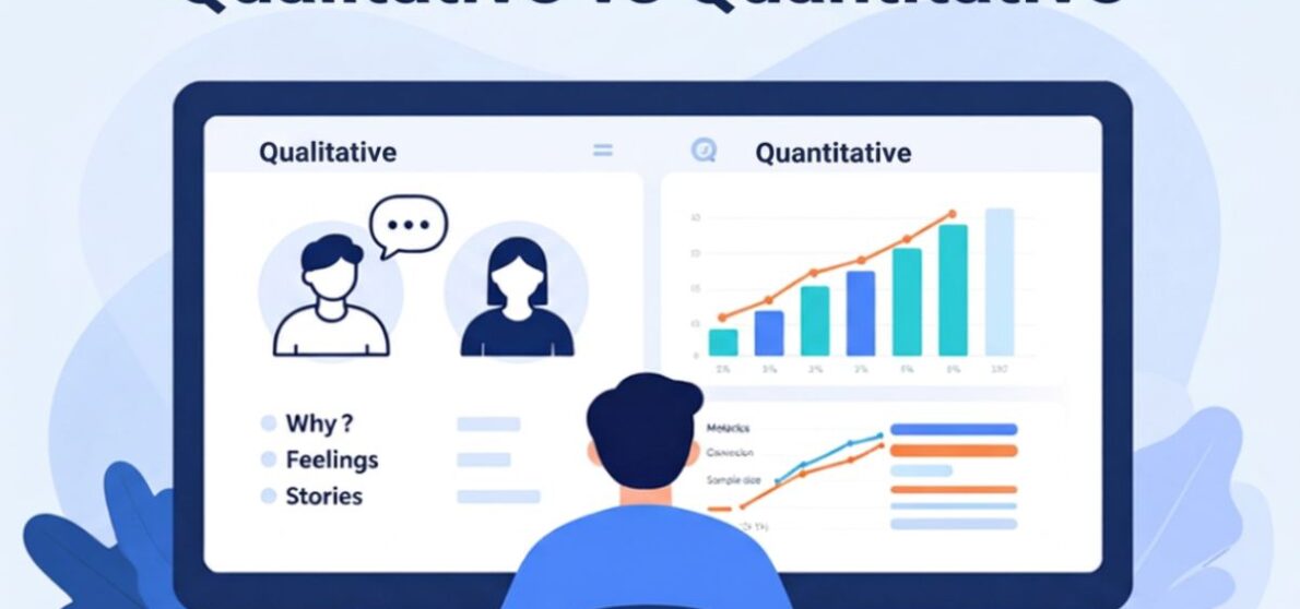 Understanding Qualitative and Quantitative Research Methods in Market Research