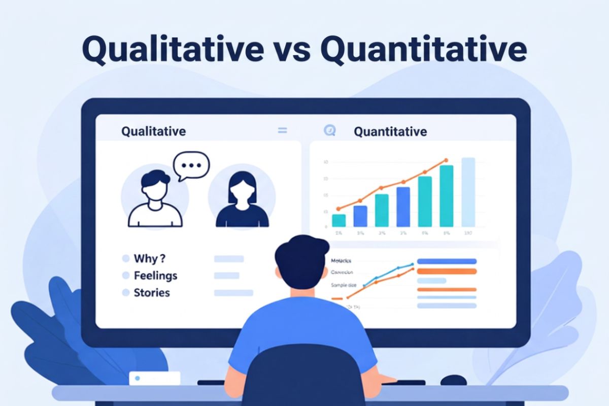 Understanding Qualitative and Quantitative Research Methods in Market Research
